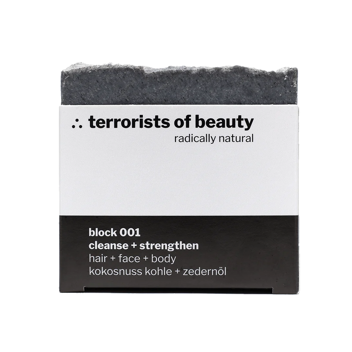 terrorists of beauty block 001 ∴ cleanse + strengthen